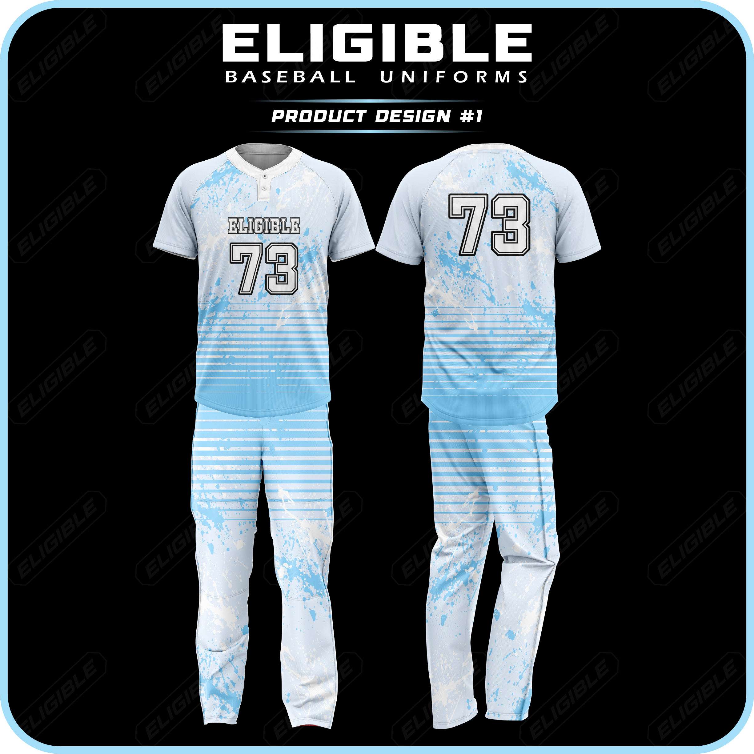 Baseball 2 Button Uniform-ES-SUB-B2BU-01