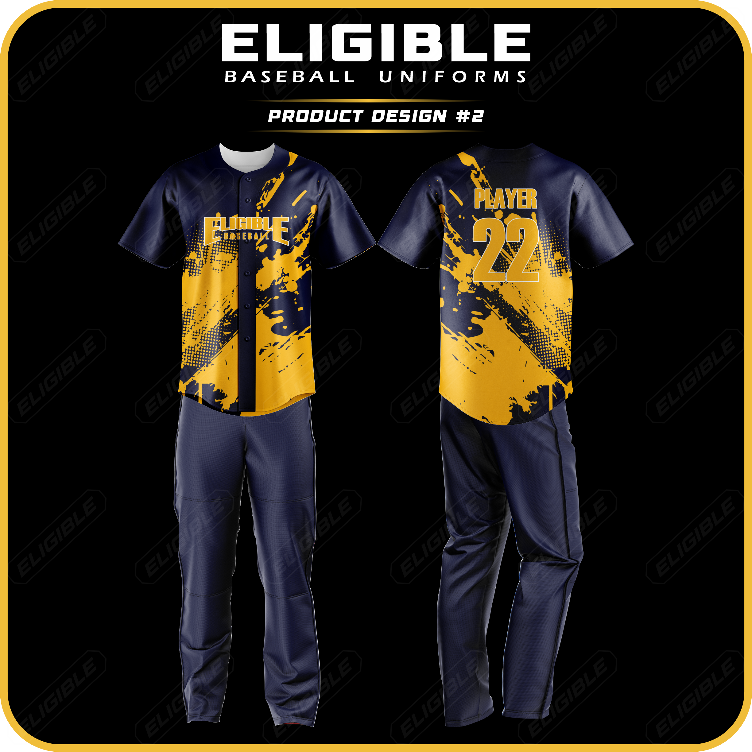Baseball Full Button Uniform-ES-SUB-BFBU-02