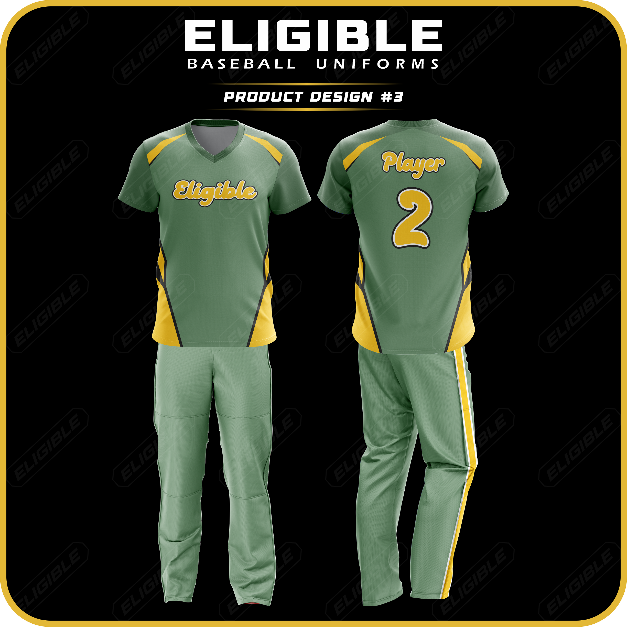 Baseball V Neck Uniform-ES-TT-BVNU-03