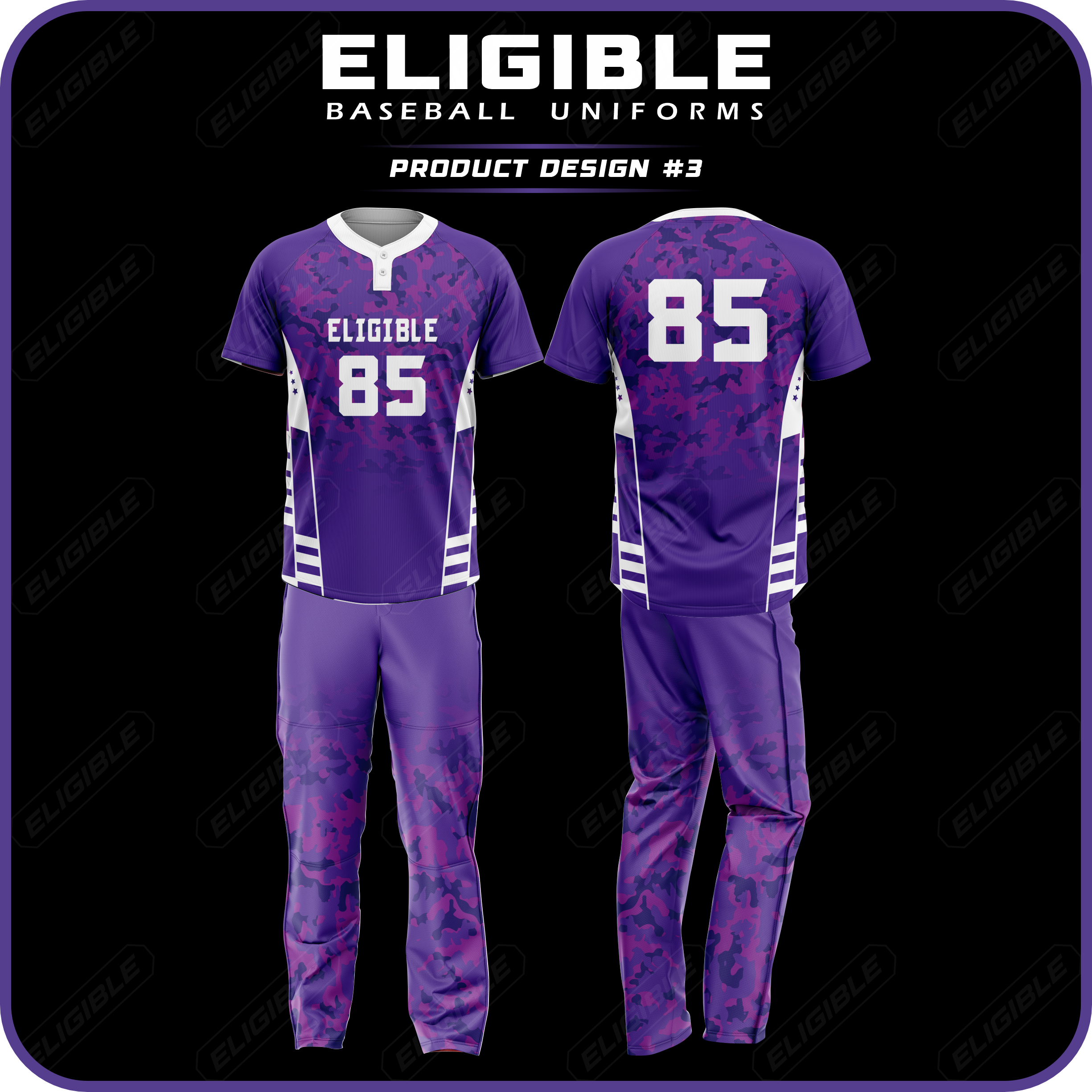 Baseball 2 Button Uniform-ES-SUB-B2BU-03