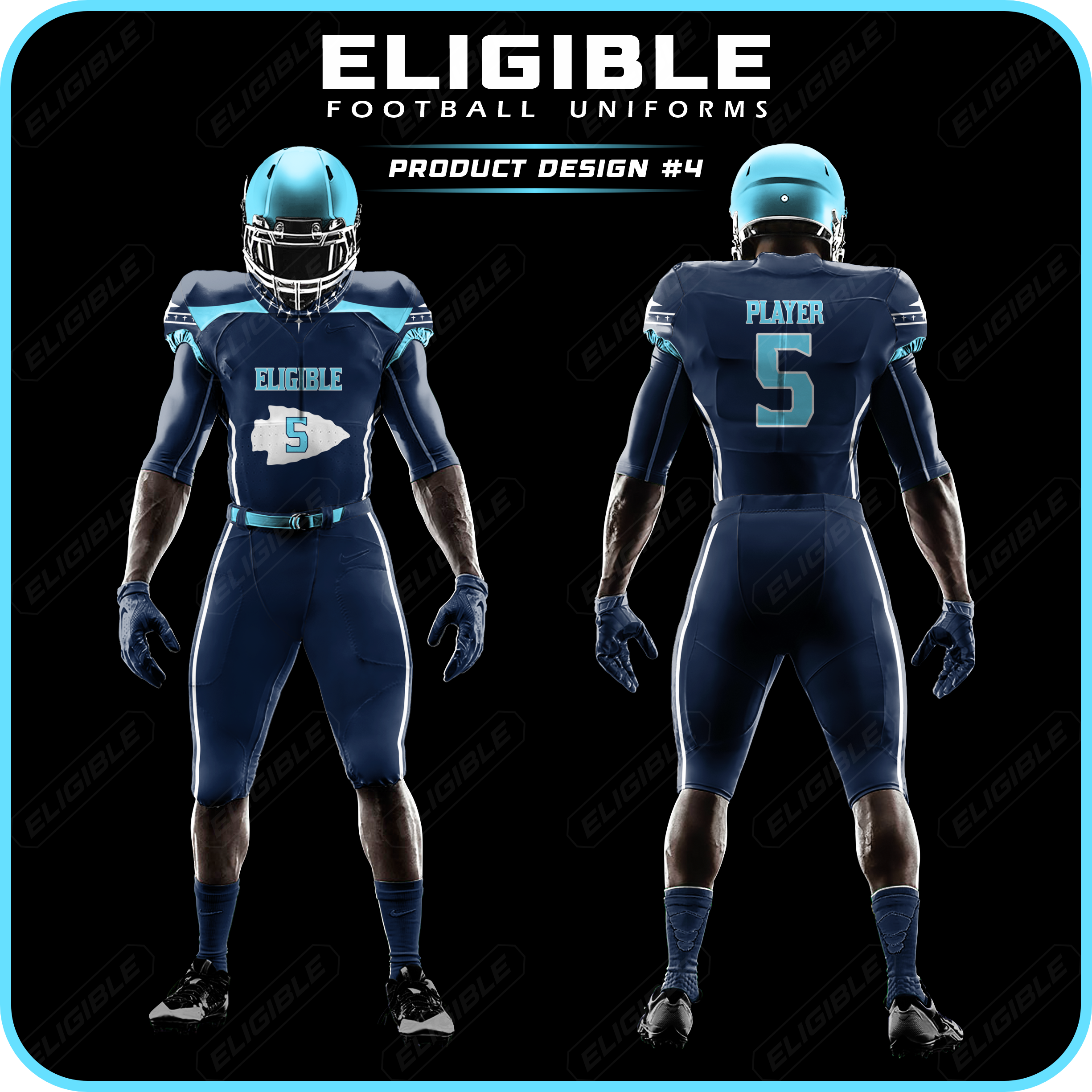 American football Uniform  ES-TT-AFU-04