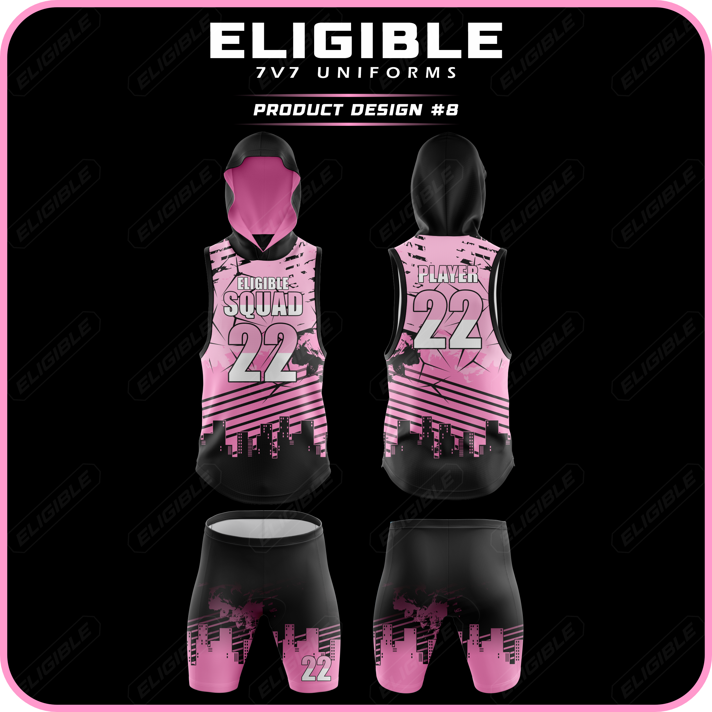 7V7 Football uniform ES-SUB-7V7-08