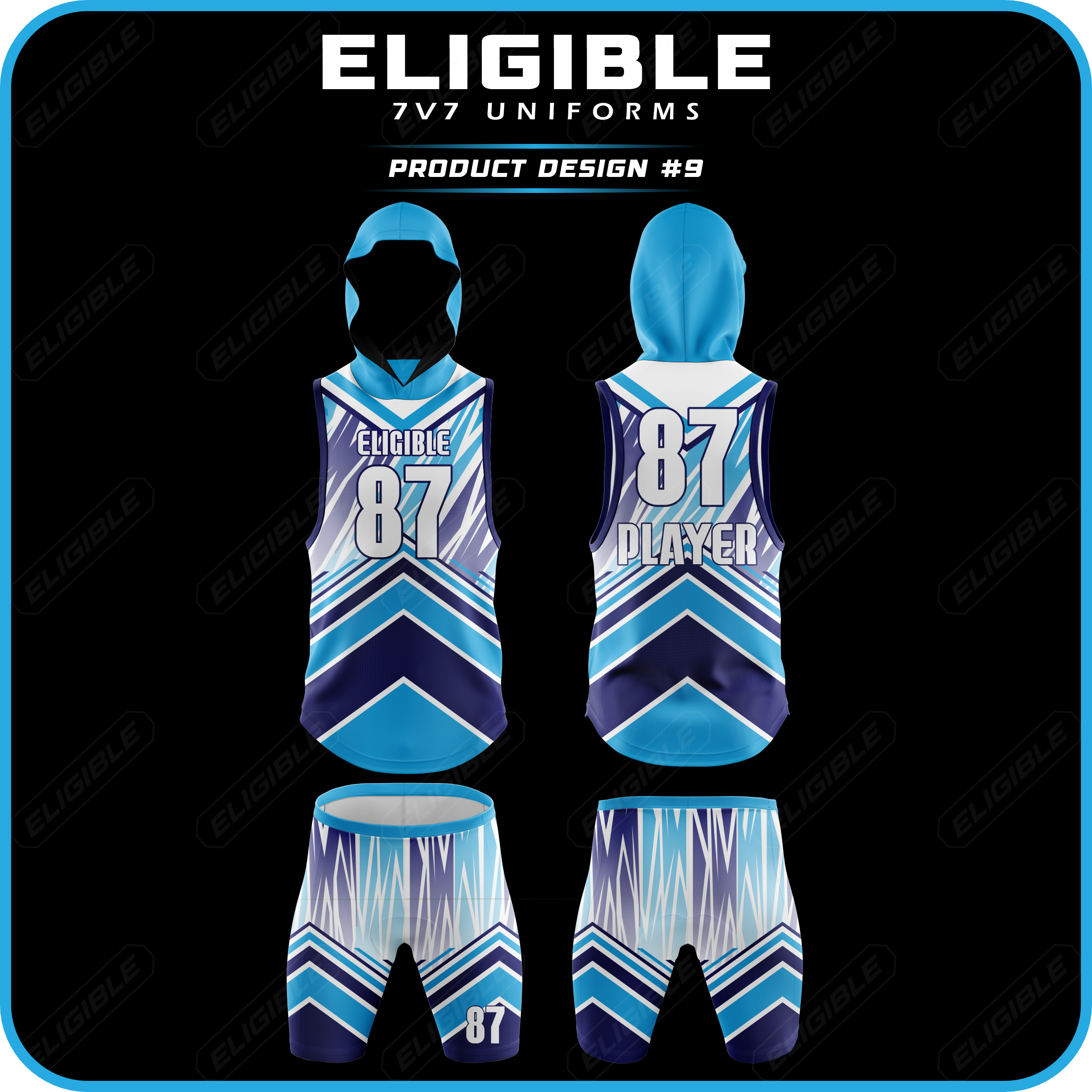 7V7 Football uniform ES-SUB-7V7-09